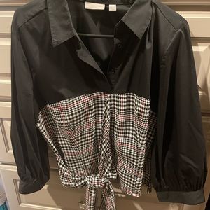 Super cute black top from New York and Co.